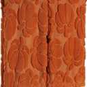 Quera 2 Pack Hand Towels Fall Pumpkin Thanksgiving Dark Color Bathroom Decorative Towels Set for Drying, Cleaning, Cooking, Holiday 13.7'' x 29.5'' (Rust)