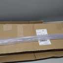 Frameless Shower Door Bottom Seal Sweep Stirp 36 Inch Long,Clear (for 3/8" Glass)