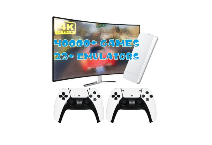 Joorniao Plug and Play Retro Game Console with 40000 Classic Games Retro Stick Video Game Console with 23 Emulators Birthday for Boys & Girls