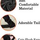Cat Costume For Girls,Black Cat Noir Costume For Kids Dress Up,Prefect for Halloween,Animal Dress Up Party (Black)