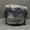 Litanika Comforter Full Size Set Sage Green, 3 Pieces Lightweight Bed Set, Solid Bedding Comforters Sets, Soft All Season Down Alternative Quilt Blanket (Full (79"x90"))