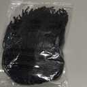 Knotless Braided Wigs for Black Women Heat Resistant Fiber Soft Synthetic Short Bob Box Braided Wig with Bangs African American Braided Wigs (10 inches, Jet Black)