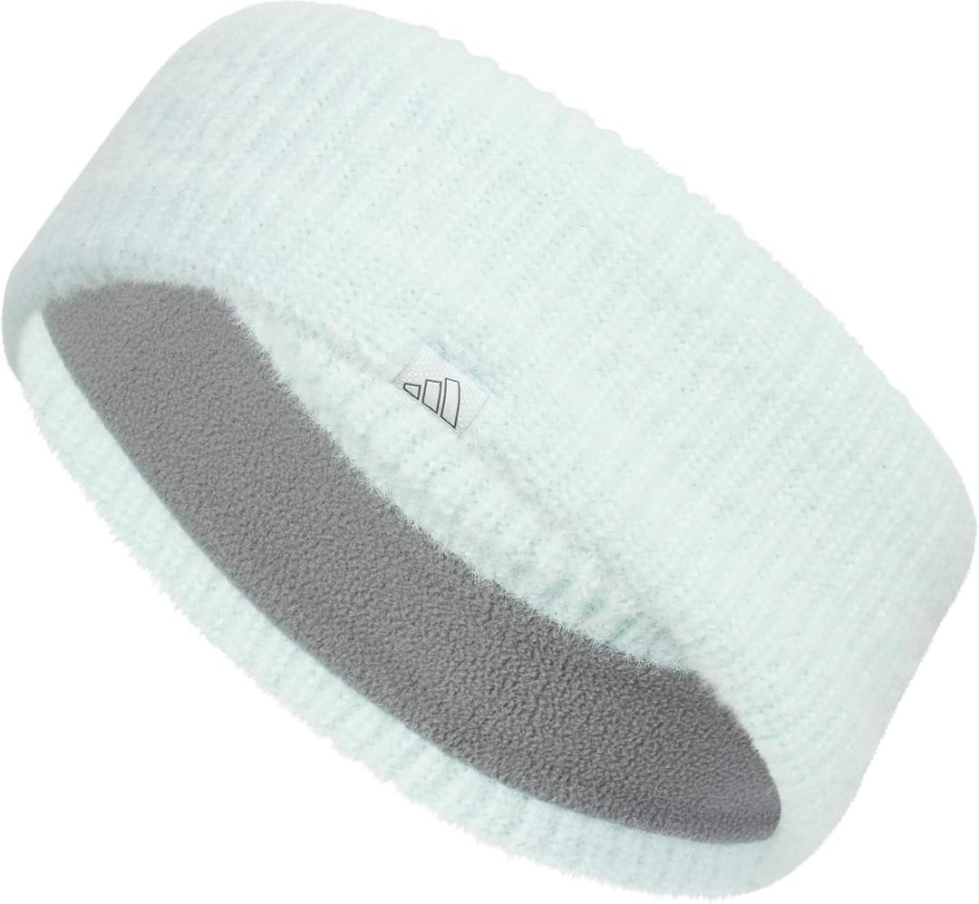 adidas Women's Lifestyle Fuzzy Headband – Soft Knit Winter Ear Warmer