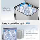 Ice Machine for Shoulder After Surgery, Shoulder Ice Machine with 6 Timers 5 Speed Levels, Cold Therapy Machine for Sports Training, Cryotherapy Pain Relief System