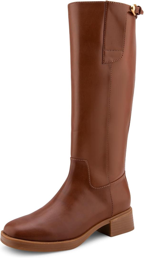 Aerosoles Women's Della,  9 Wide, Tan Faux Leather