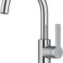 Kraus Oletto Single Handle Kitchen Bar Faucet in Chrome, Kitchen Sink Faucets, KPF-2822CH