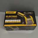 Electric Grill Brush, Grill Cleaner with LED Light, with 800 RPM Motor, 304 Removable Stainless Steel Brush Head, Cordless & Type-C Rechargeable for BBQ, Heavy Duty Grill Cleaning Tool (Yellow)