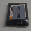 KSIIA Washable Dog Bed Anti-Slip Dog Crate Beds Deluxe Plush Kennel Pad Comfy Pet Sleeping Mat for Large Dogs, 41" x 27", Black