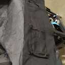 Back Seat Extender for Dogs, Car Seat Cover for Back Seat, Dog Hammock, Non Inflatable Car Bed Mattress for Car SUV Truck (Black),  size 53x17x22