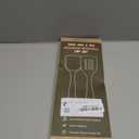 2Pcs Wooden Spatula, Acacia Solid & Slotted Turner Spatula Set, Long Handle Flat Frying Spatulas, Ideal Kitchen Gift for Mother and Grandma, Kitchen Utensils Set for Cooking, Frying, Baking