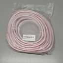 White Rubber Weather Stripping Door Seal Strip, D Shape Door Weather Seal Strip, Self-Adhesive Soundproofing Frame Insulation Tape for Doors Frame/Window Seal,Blocks Cold Drafts Noise