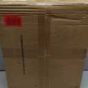 Madane 8x10 Area Rugs for Living Room, Vintage Washable Rug with Non-Slip Backing, Soft Floral Print Large Foldable Thin Floor Carpet for Bedroom Dining Room, Iron Gray/ Ivory