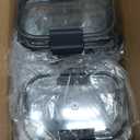 Rubbermaid Brilliance BPA-Free Airtight Food Storage Containers, 24-Piece Set, Easy for Meal Prep, Lunch & Leftovers