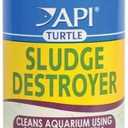 API TURTLE SLUDGE DESTROYER Aquarium Cleaner and Sludge Remover Treatment 4-Ounce Bottle