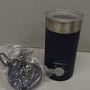 SIMPLETASTE Milk Frother, 4-in-1 Electric Milk Steamer, Automatic Warm and Cold Foam Maker and Milk Warmer for Latte, Cappuccinos, Macchiato (Blue)