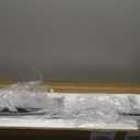 XIAOQIWU Modern LED Chandelier47.3 Black Kitchen Island Pendant Light Fixtures Linear Pendant Lighting with Remote Dining Rooms Living Room Dimmable 3000K-6000K