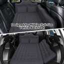 Umbrauto Inflatable Car Mattress Bed: SUV Camping Air Bed for Truck Backseat with Pump & Pillows, Car Sleeping Airbed for Van Back Seat