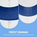 Hargiis Non-Slip Bathtub Mat, Anti Slip Shower Mat, Fast Drying Bathtub Mats, Foot Scrubber Mat, Anti Slip Mat for Tub, Floor, Bathroom, Kitchen, Home, Hotel (Navy Blue 24"16")