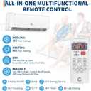 12,000 BTU Mini Split AC & Heat Pump | 115v, Inverter, Smart WiFi, Remote | Ultra-Quiet, Energy Efficient for 750 Sq.Ft Space
