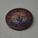 Tree of Life Wall Clock 12inch Silent Movement Non-Ticking Clock Precise Timekeeping Wall Clock Suitable for Living Rooms Bedrooms Offices Ideal for Home Decor Gifts Antique Copper