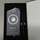 Hidden Camera Detectors, Anti Spy Camera Finder, GPS Tracker Detector, Hidden Devices Detector for Airbnb, Hotels, Bathroom, Home, Office (Black)