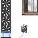 29.5-31.5 Inch Vertical Window Exhaust Fan For Sliding Windows