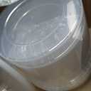 4 Pack 1.6 Gallon Plastic Bucket with Lid, Round Food Grade Large Storage Container for Water, Paint, Ice & Daily Use