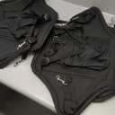 Lewtemi 2 Pack Padded Kayak Seat Fishing Boat Seat with Storage Bag 8 Fixed D Rings Screws Detachable Paddle Board Chair Canoe Chair with Adjustable Back Strap for Summer Canoe Universal Sit