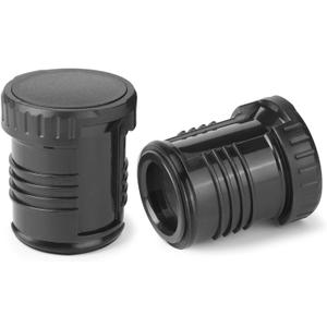 Replacement Stopper,2 Pack Black Water Leakage Prevention Stopper Compatible With Stanley Classic Stainless Steel Vacuum Bottle(1.1 QT/1.5QT/2 QT)
