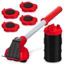 Heavy Furniture Movers with Wheels – Furniture Lifter Tool for Easy Moving & Lifting, Appliance Slider with Weight Load Up to 660 Lbs – Easy Setup, Safe for Floors, Designed for Home & Office Use