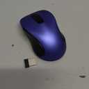 WisFox 2.4G Wireless Mouse for Laptop, Ergonomic Computer Mouse with USB Receiver and Type-C Adapter, 3 Adjustable Levels, 6 Button Cordless Wireless Mice for Windows Mac PC Notebook (Blue)