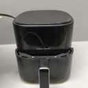 Chefman Air Fryer  4 QT Compact Airfryer for Quick & Easy Meals, Features Hi-Fry Technology for Extra Crisp, Easy-View Window, Touch Controls with 4 Presets, Nonstick & Dishwasher Safe Basket - Black