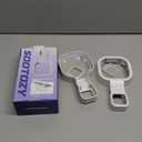 Wall Mount Holder for eero 6 and for eero 6+ Router Mesh Wi-Fi System  No Messy Wires, Space-Saving Outlet Wall Mount Holder for eero 6 Plus Extender, Stand Bracket for eero 6+ (White-2pcs)