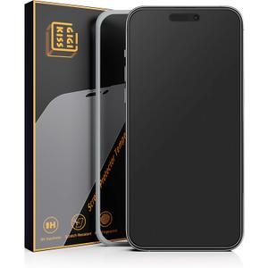 2 Pack Matte Screen Protector for iPhone 15 Pro Max -6.7 Inch, Anti Fingerprint Anti Glare Screen Protector Tempered Glass Easy Installation