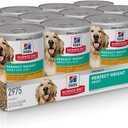 Hill's Science Diet Adult Perfect Weight Wet Dog Food, Chicken & Vegetable, 12.8 oz. Cans, 12-Pack, EXP:  12/2027