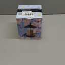 Metal Roof Bird Feeder - Chew Proof for Outdoor Hanging Wild Bird Seeds. Bronze (1.7lb:Bronze)