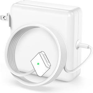 45W Charger for MacBook Pro, 45W Magnetic2 T-Tip Power Adapter Charger Replacement for Mac Pro/air 11/13 Inch (Between 2012-2017