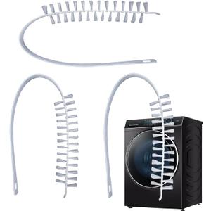 3Pcs Washing Machine Cleaning Brush, Washing Machine Brush Washing Machine Cleaner Front Load Washer Cleaner Brush Load Washer Cleaner Drum Washing Machine Cleaning Tools (2 Sets)