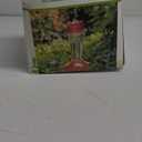 Hummingbird Feeder, Glass Bottle Bird Feeders, 5 Feeding Ports (Red & Yellow)