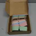 4 Pack Snack Containers with Lids, Silicone Reusable Snack Containers, Lunch Box Double Compartment, Portable Silicone Food Storage Box for School, Office, Travel