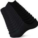 wernies No Show Socks Women Low Socks Non Slip Flat Boat Line 4/8 Pairs, Size: 8-11