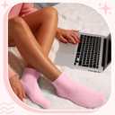 4 Pairs Best Boss Ever Socks for Women Lady Boss Christmas Appreciation Gifts Chaos Coordinator Gifts for Office (Light Color)