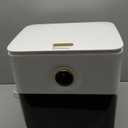 Towel Warmer, 25L Large Luxury Towel Warmers for Bathroom with 3D Flame Screen, Auto Shut Off Even Heated Hot Towel Warmer Bucket for Towels, Bathrobes, Blankets, PJ's, Ivory White