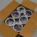 12-Pcs Epoxy Resin Napkin Rings - Handmade Elegant Napkin Holders for Table Décor, Dining, Weddings, Holidays & Special Events - Durable & Lightweight, Easy to Clean (Black White) - CLEENTABLE