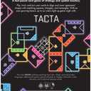 TACTA Card Game, Where Every Card Counts, Fast-Paced Strategic Shape Matching Party Game, Analyze and Optimize to Connect, Cover & Conquer to Win, Unique Party Game Play for 2 or More Players, Ages 7