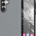 Crave Compatible with Samsung Galaxy S25 FE Case, Shockproof Protection Dual Layer Case for Samsung Galaxy S25 FE (6.7 inch) - Slate