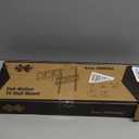 USX MOUNT Full Motion TV Wall Mount for Most 32-70 inch TVs up to 99 lbs, Wall Mount Bracket with Dual Articulating Arms, Swivel, Tilt, Max VESA 400x400mm, TV Mount Fits 12/16 Wood Studs