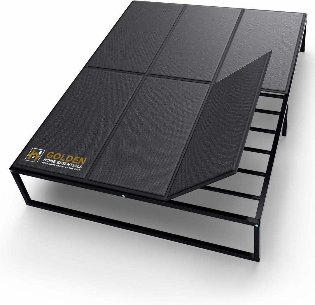 Golden Home Essentials Premium 10mm King Size Bunkie Board (76" x 80") Slim Low-Profile Mattress Support Quiet, Moisture-Resistant, Lightweight Bed Board for Platform & Slatted Frames