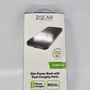 Zgear Slim Power Bank 10,000 mAh with DUAL Charging Ports