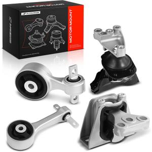 A-Premium 4PCS Engine Motor Transmission Mount Torque Strut Mount Set Compatible with Honda Civic 2006 2007 2008 2009 2010 2011 L4 1.8L, Petrol Manual Transmission, Replace# 50820SNAP01 50850SNAA82